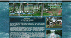 Desktop Screenshot of maricopariversidelodge.com